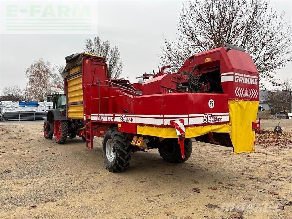 Grimme se 75 - 55 حفارات وحصادات البطاطس