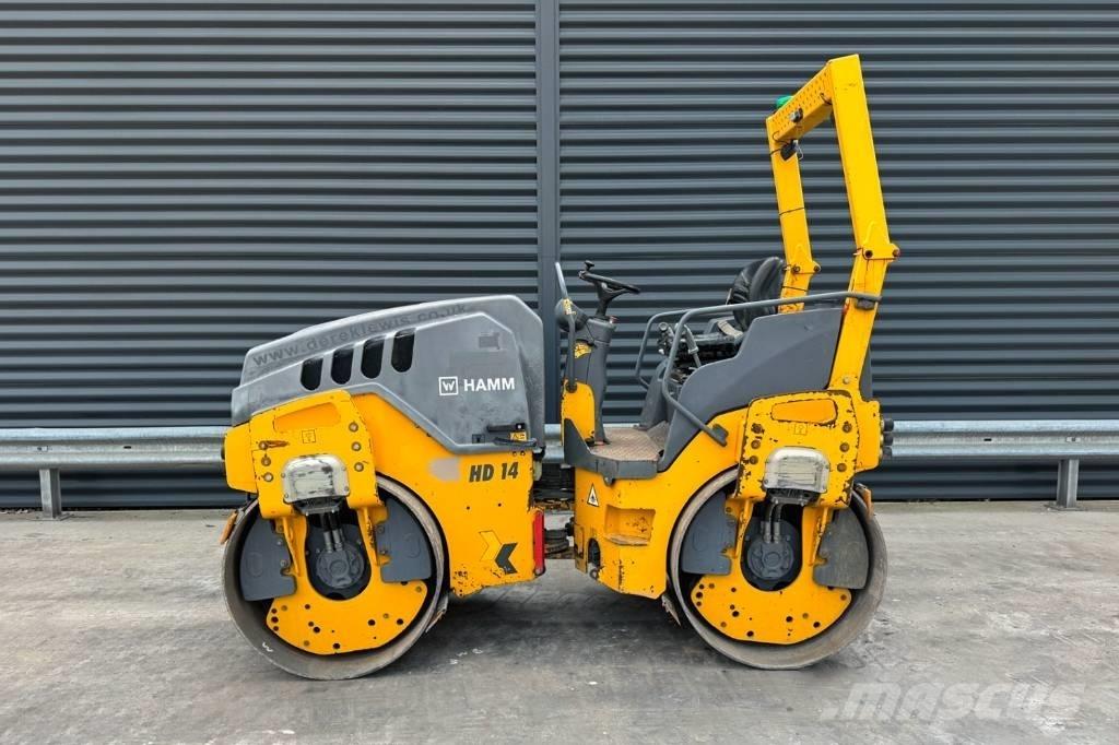 Hamm HD 14 VV مداحل ثنائية الاسطوانة