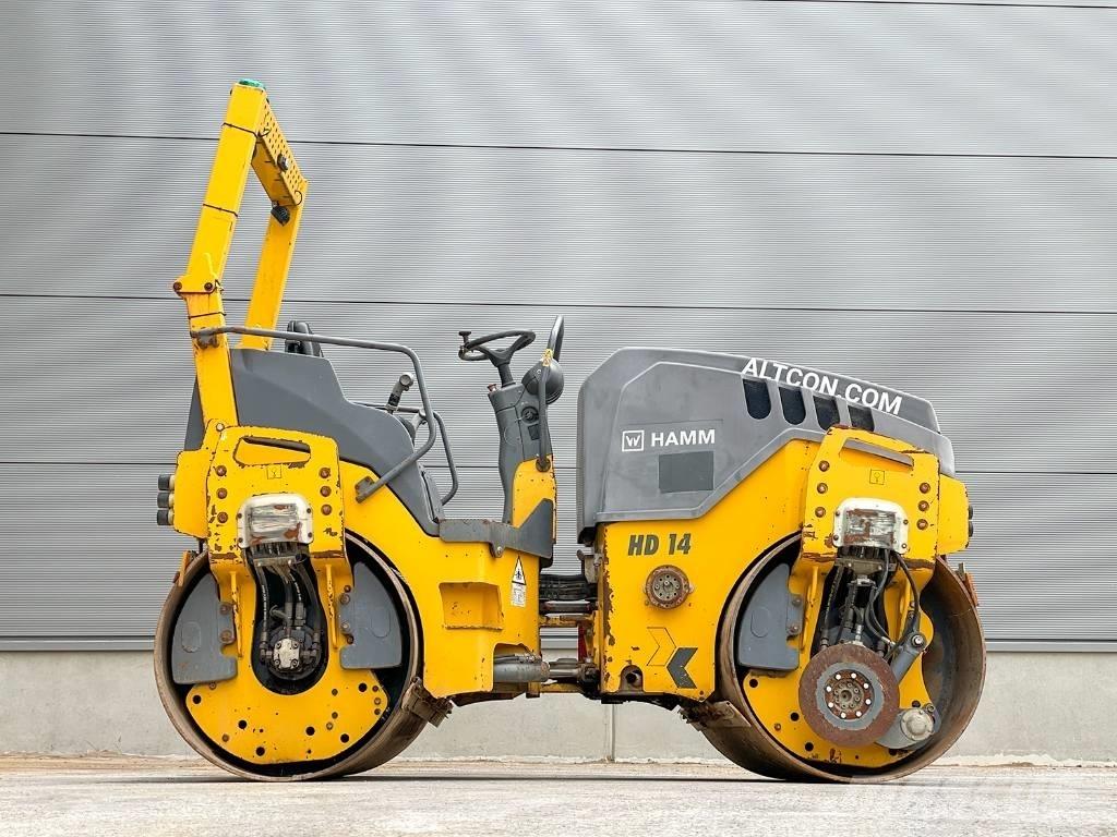 Hamm HD 14 VV مداحل ثنائية الاسطوانة