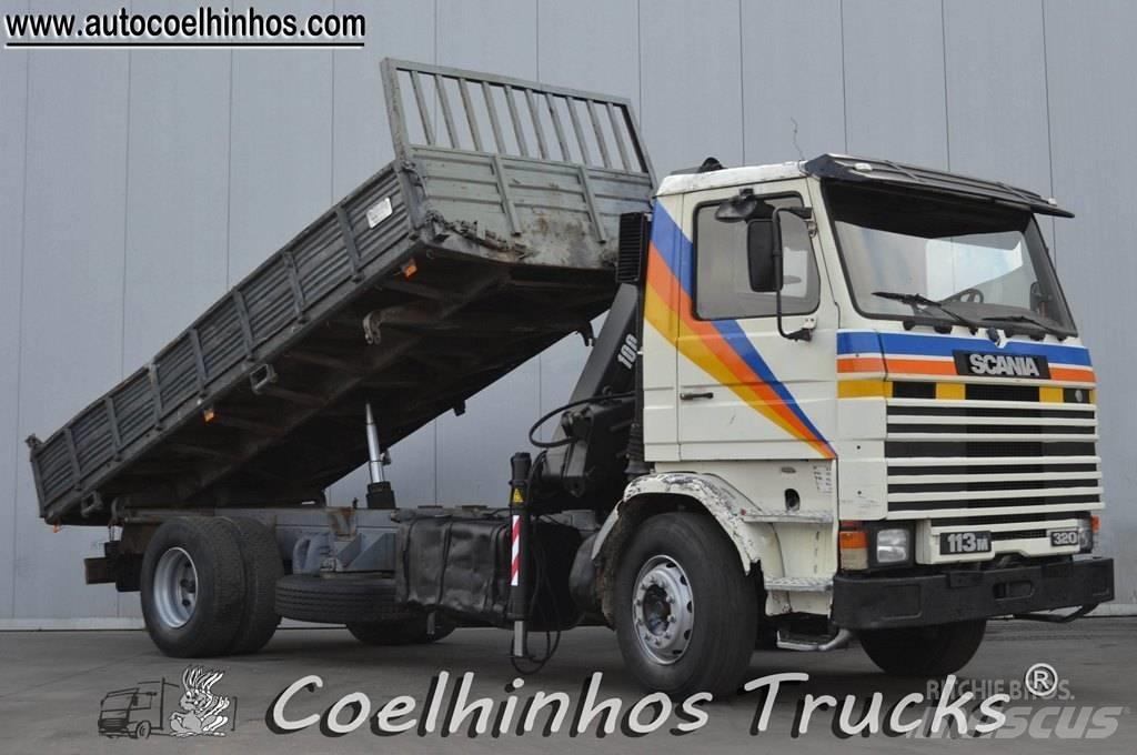 Scania 113H 320 شاحنات قلابة