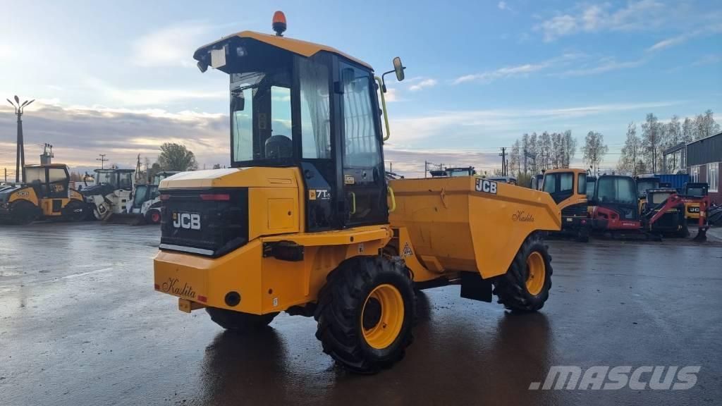 JCB 7FT Hi-Viz عربات نقل قلابة للمواقع