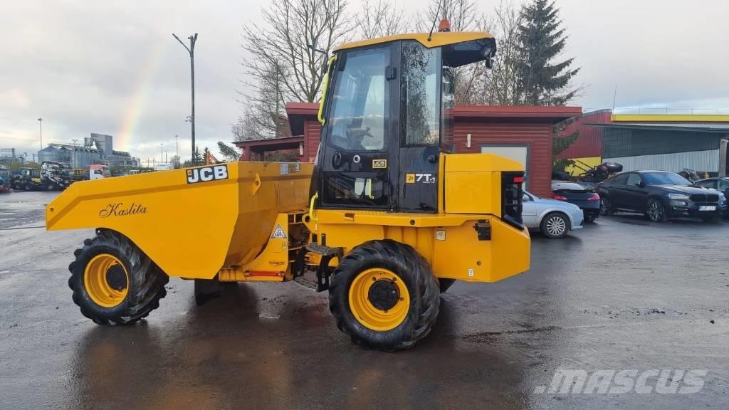 JCB 7FT Hi-Viz عربات نقل قلابة للمواقع