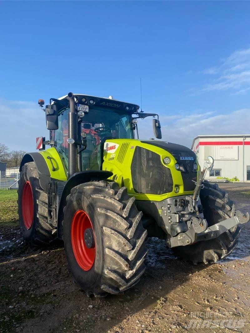 CLAAS Axion 870 الجرارات