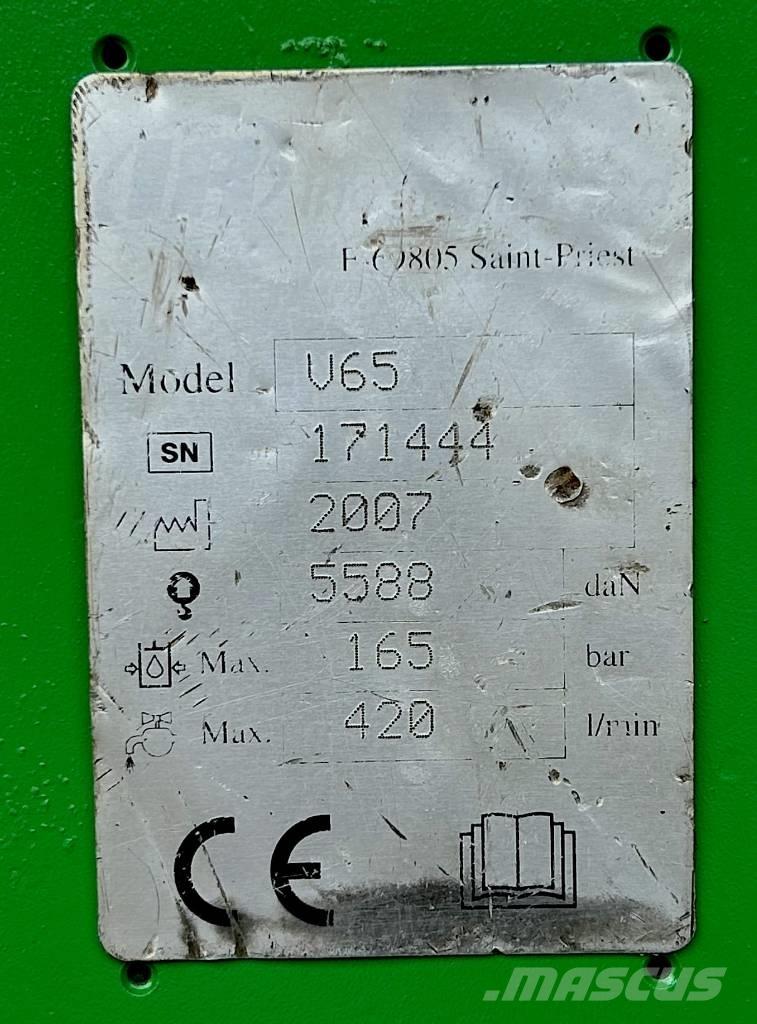Montabert V 65 مطارق / كسارات