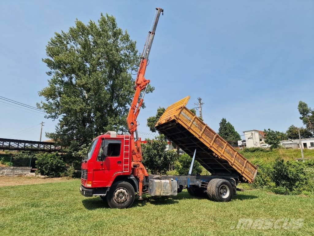 Volvo FL7 شاحنات قلابة