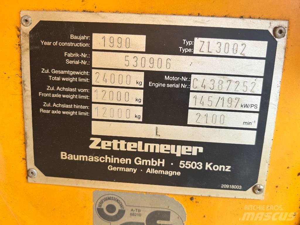 Zettelmeyer ZL 3002 لوادر بعجل