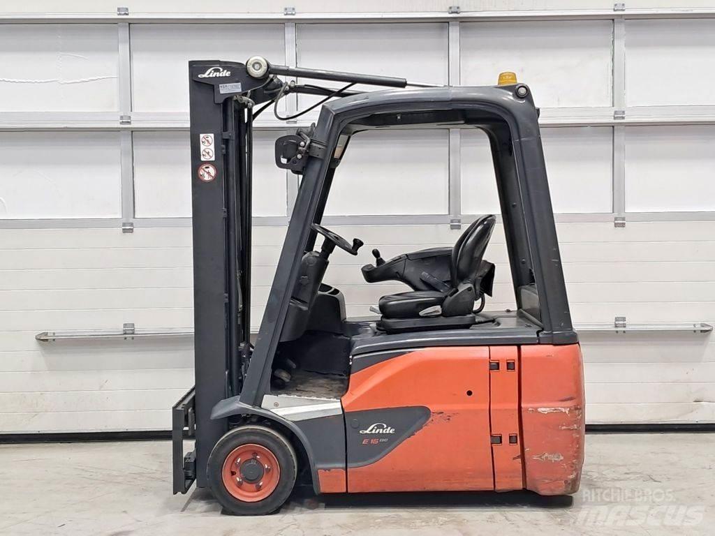 Linde E16-02 شاحنات ذات رافعات شوكية تعمل بالكهرباء