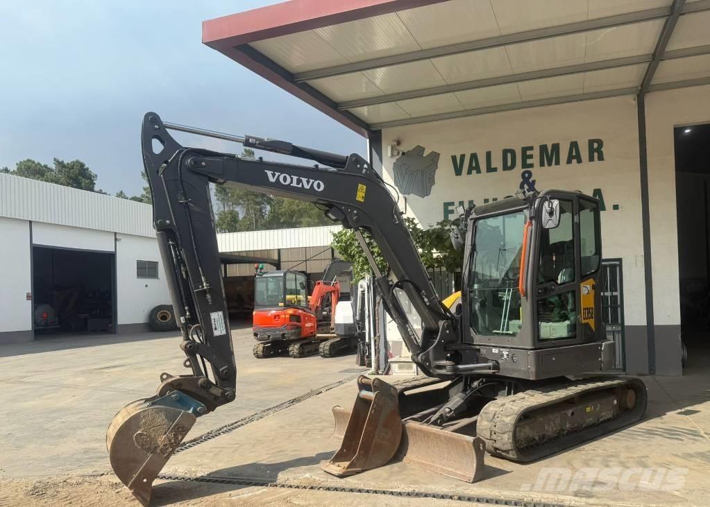 Volvo ECR 58 F حفارات صغيرة أقل من 7 طن (حفارات صغيرة)