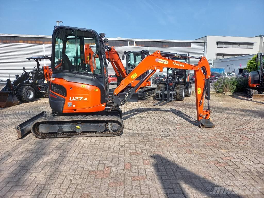 Kubota U 27-4 حفارات صغيرة أقل من 7 طن (حفارات صغيرة)