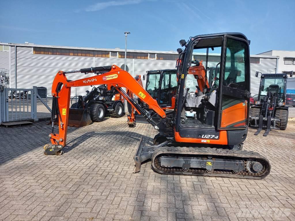 Kubota U 27-4 حفارات صغيرة أقل من 7 طن (حفارات صغيرة)