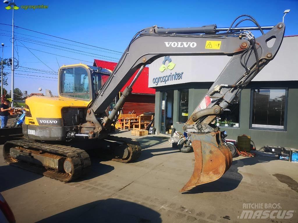Volvo ECR 88 D حفارات وسط 7 طن - 12 طن