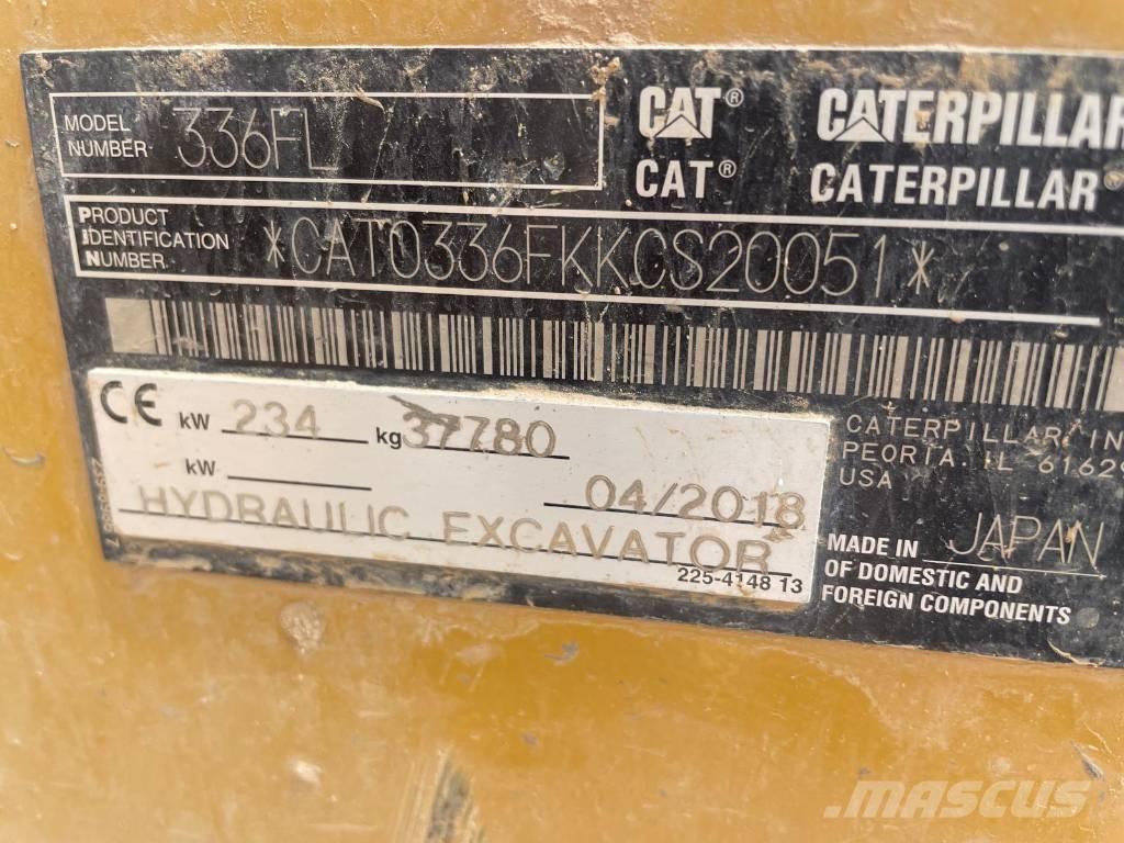 CAT 336FL حفارات زحافة
