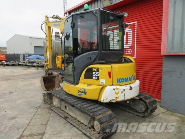 Komatsu PC 55 MR-5 حفارات صغيرة أقل من 7 طن (حفارات صغيرة)
