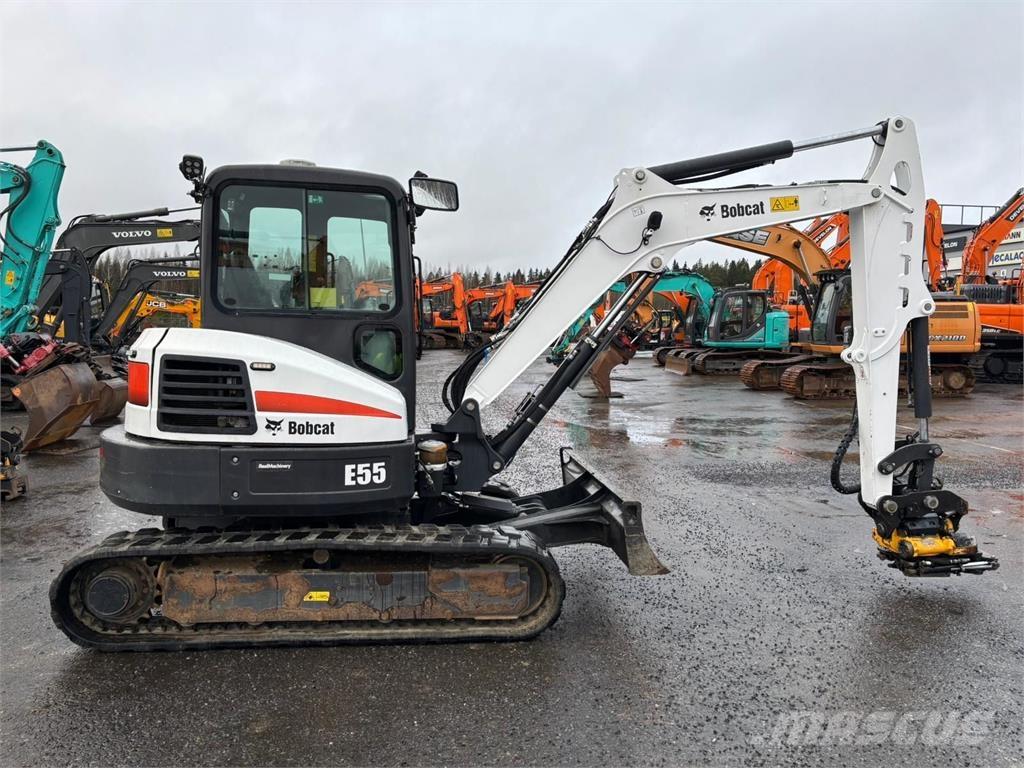 Bobcat E55 حفارات صغيرة أقل من 7 طن (حفارات صغيرة)