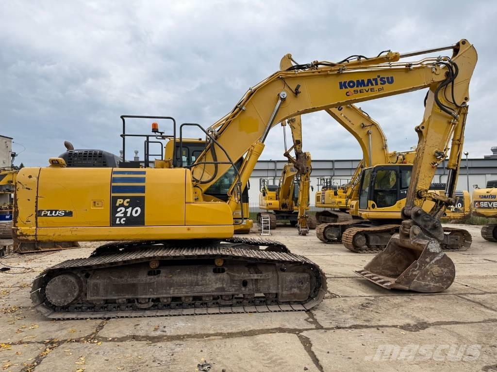 Komatsu PC 210 LC-10 حفارات زحافة