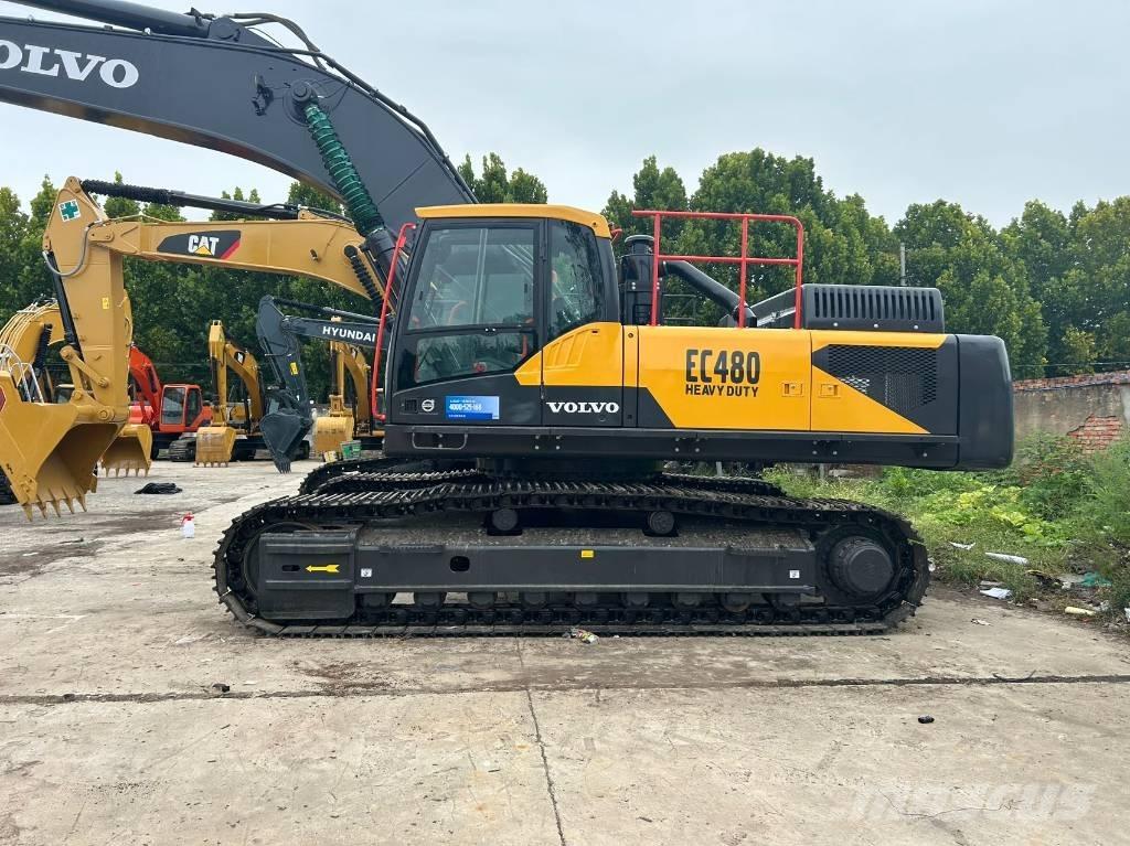 Volvo EC 480 D L حفارات زحافة