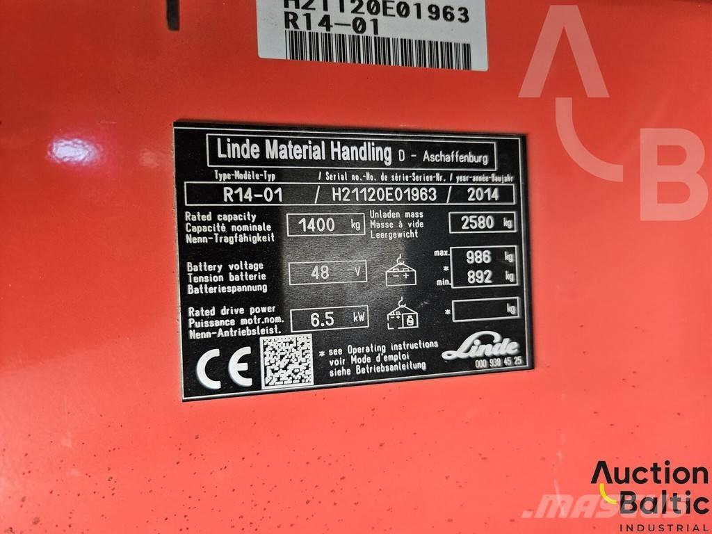 Linde R14-01 معدات الرفع متوسط المستوى