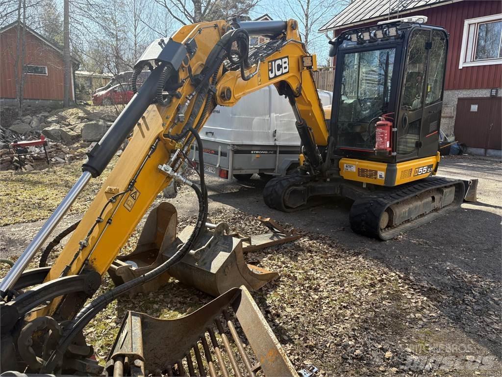 JCB 55Z-1 T3 حفارات زحافة