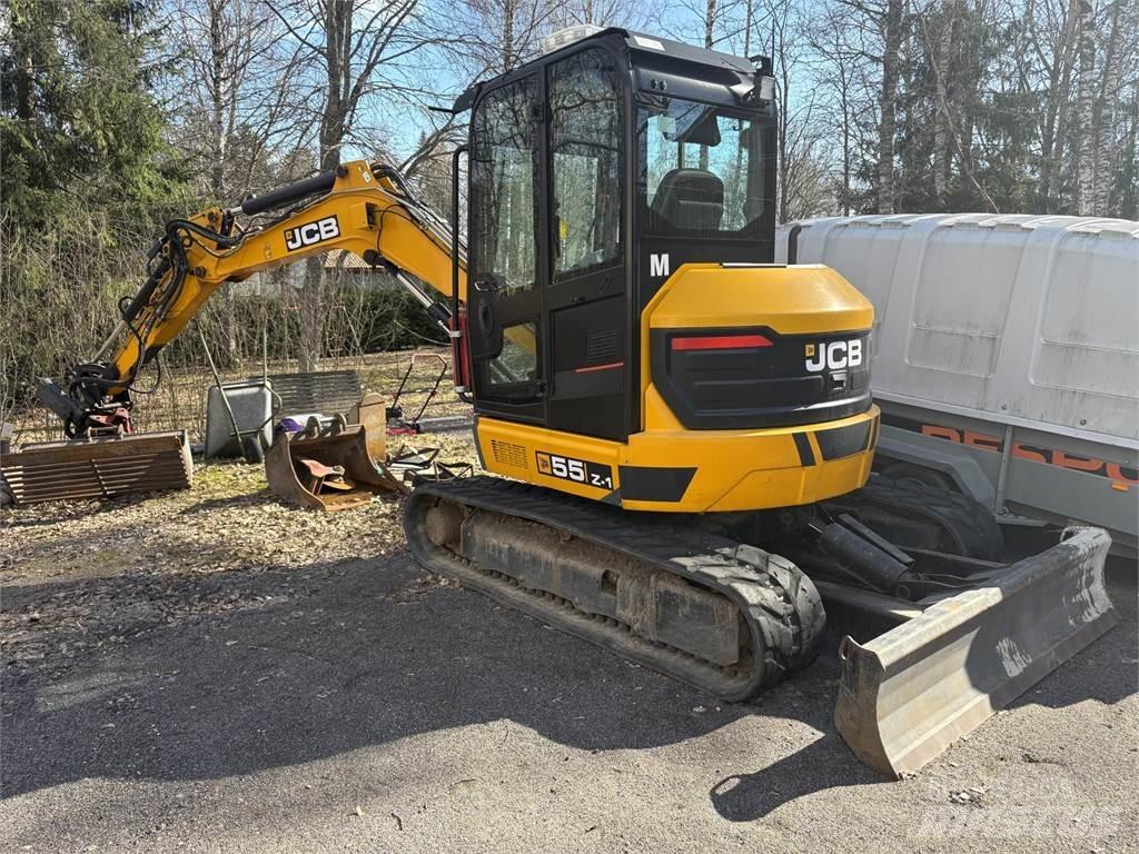 JCB 55Z-1 T3 حفارات زحافة