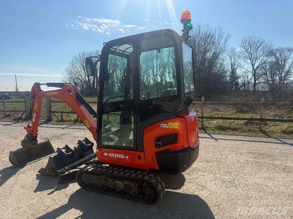 Kubota KX 016-4 حفارات صغيرة أقل من 7 طن (حفارات صغيرة)