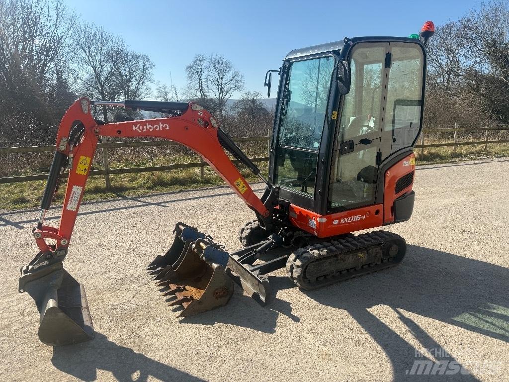 Kubota KX 016-4 حفارات صغيرة أقل من 7 طن (حفارات صغيرة)