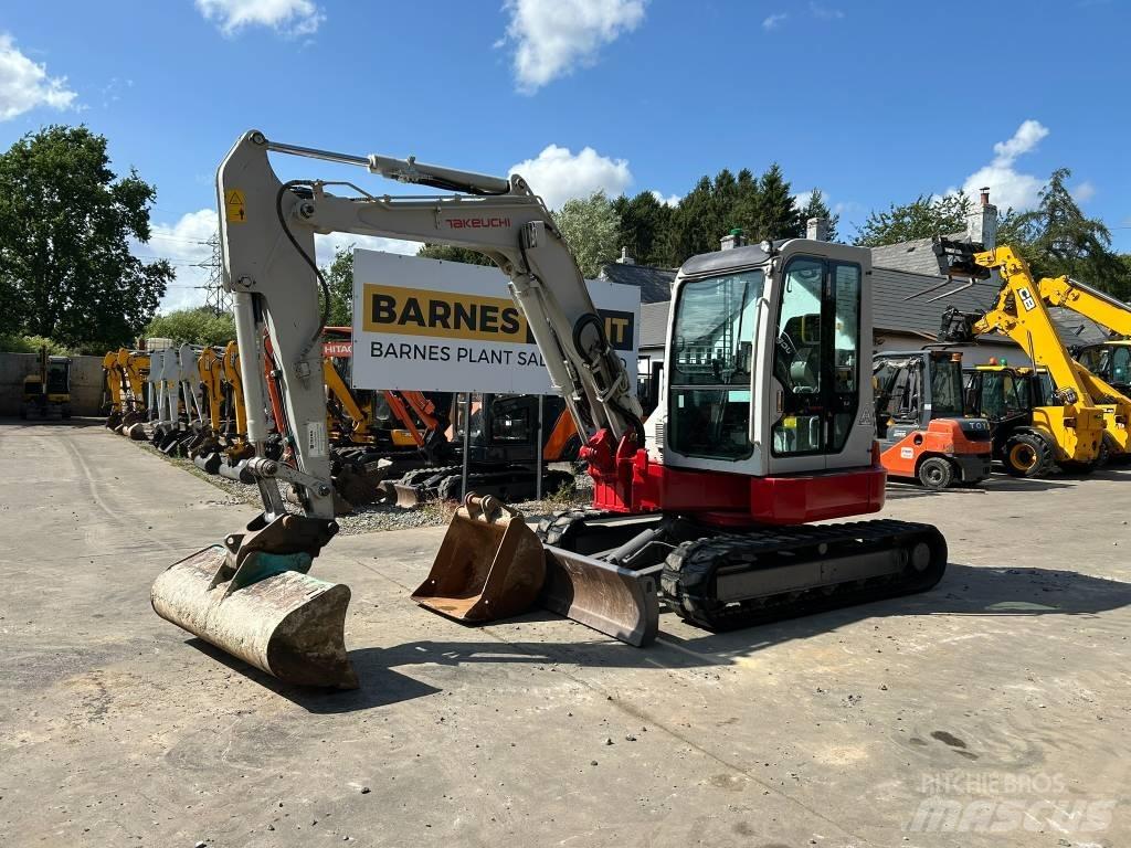 Takeuchi TB 153 FR حفارات صغيرة أقل من 7 طن (حفارات صغيرة)