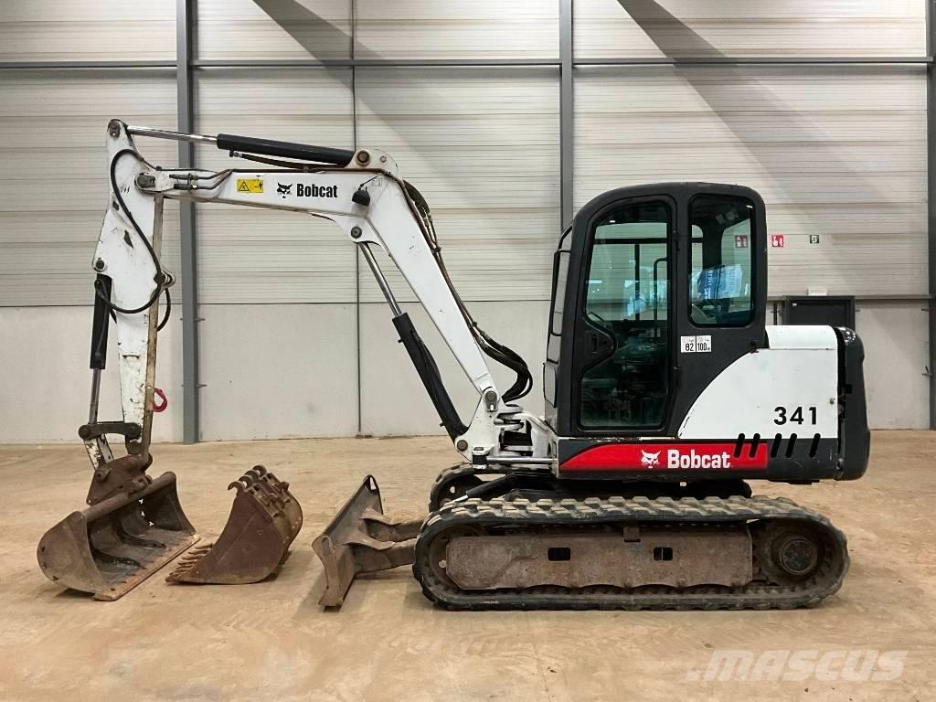 Bobcat 341 G حفارات صغيرة أقل من 7 طن (حفارات صغيرة)