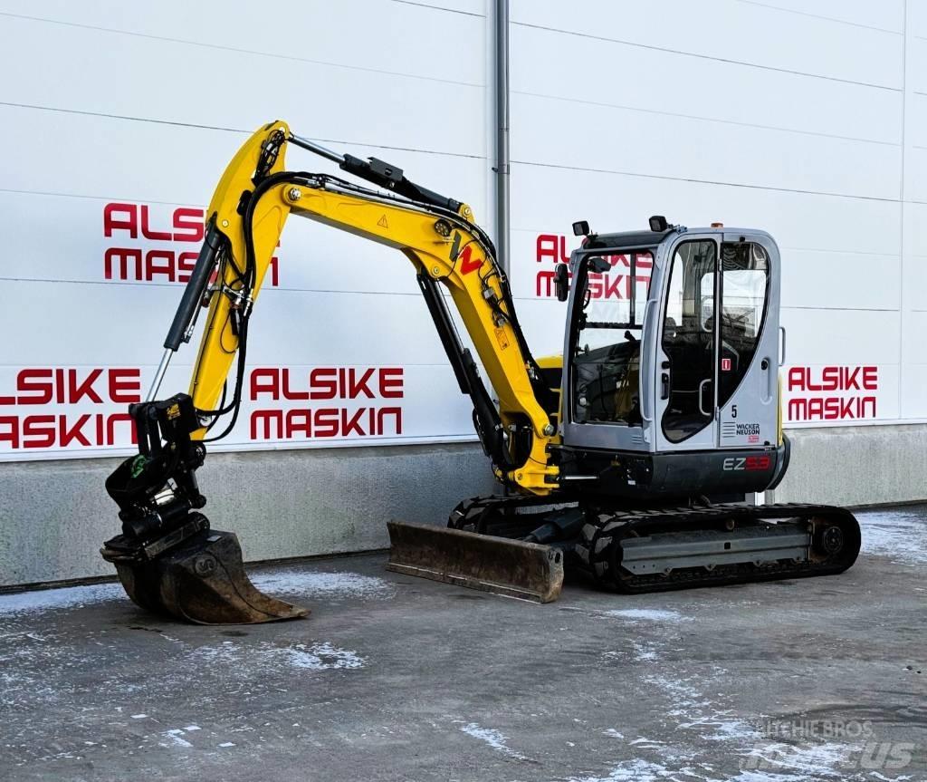 Wacker Neuson EZ 53 حفارات صغيرة أقل من 7 طن (حفارات صغيرة)