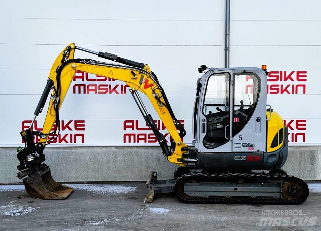 Wacker Neuson EZ 53 حفارات صغيرة أقل من 7 طن (حفارات صغيرة)