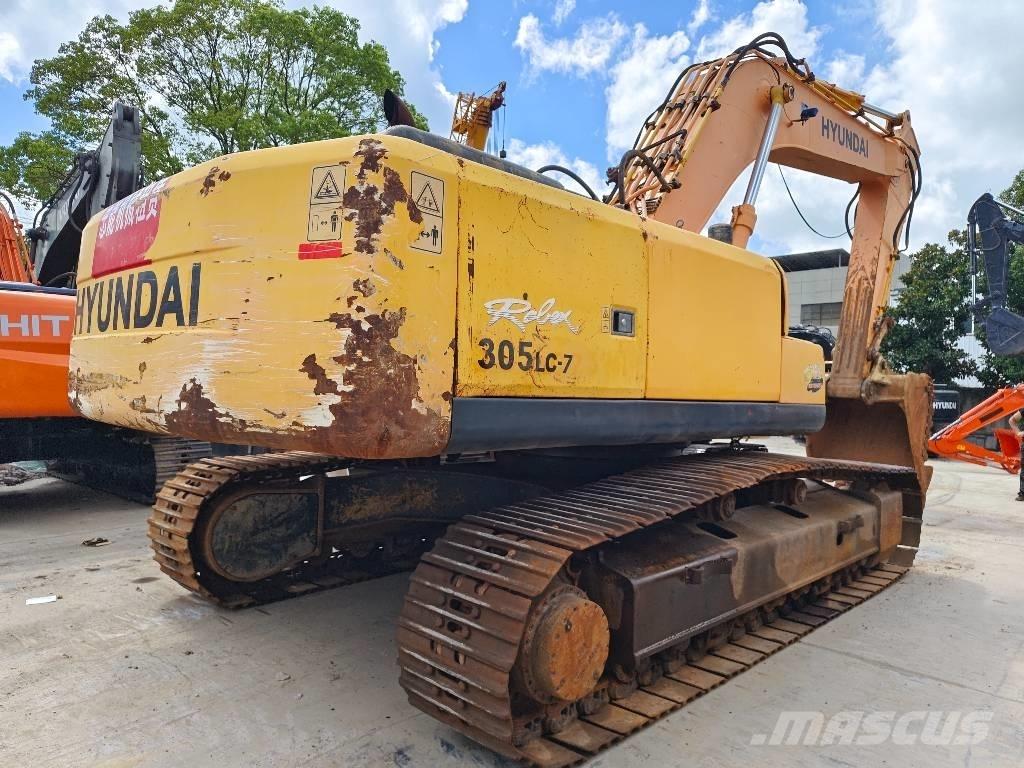 Hyundai R305LC-7 حفارات زحافة