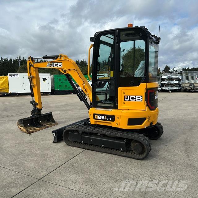 JCB 26C-1 حفارات صغيرة أقل من 7 طن (حفارات صغيرة)