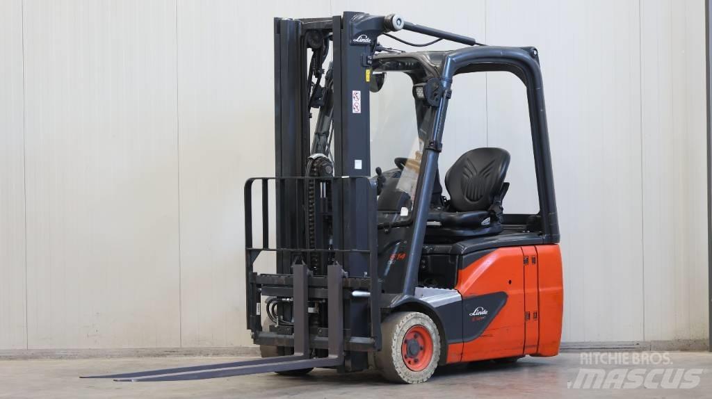 Linde E 14-02 شاحنات ذات رافعات شوكية تعمل بالكهرباء