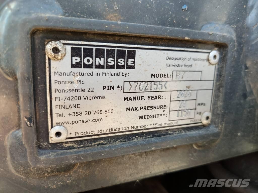 Ponsse Ergo AF H7 حصادات