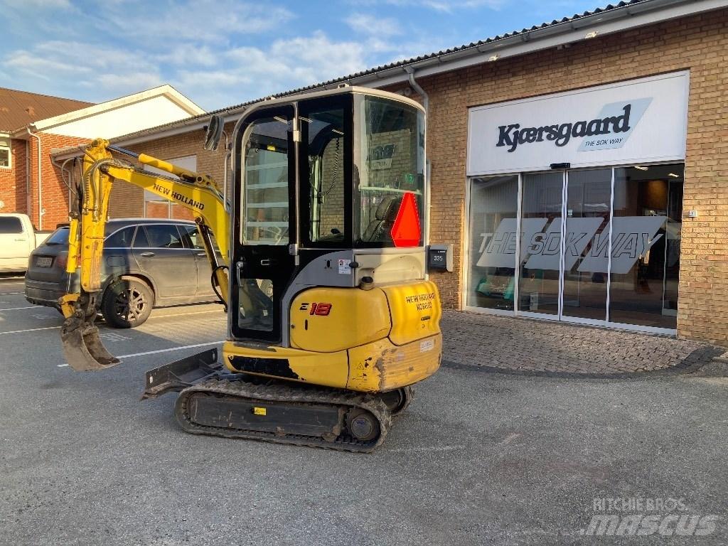 New Holland E 18 C حفارات صغيرة أقل من 7 طن (حفارات صغيرة)