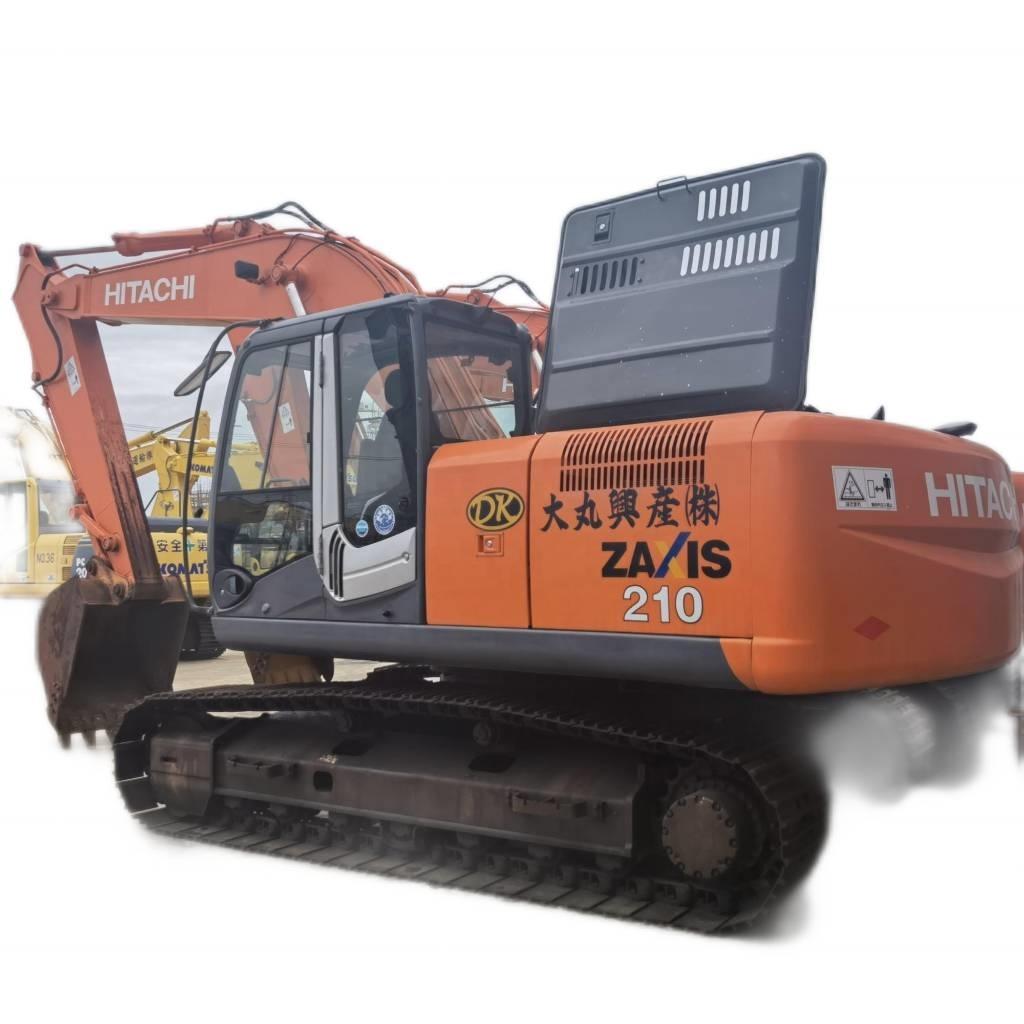 Hitachi zx210 حفارات زحافة