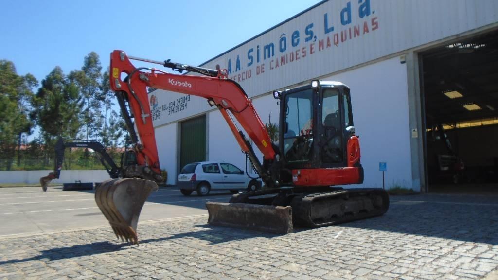 Kubota U 48-4 حفارات صغيرة أقل من 7 طن (حفارات صغيرة)