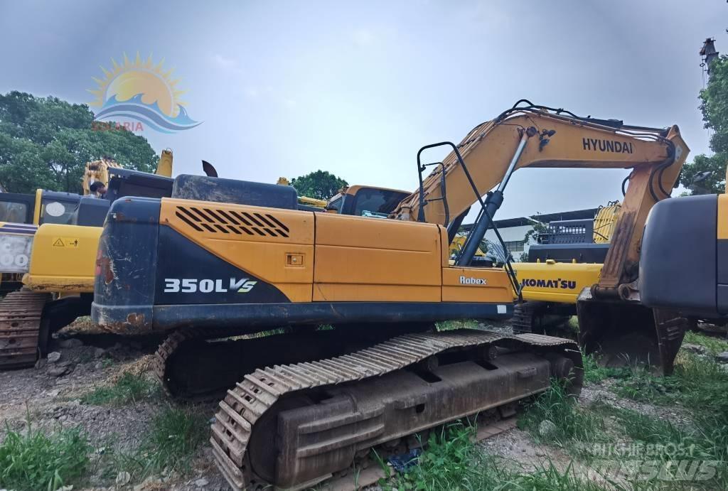 Hyundai R350LVS حفارات زحافة