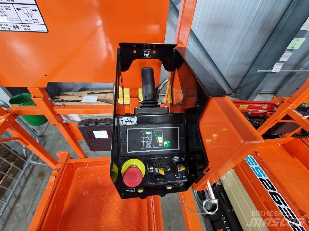 JLG ES 2632 رافعات مقصية الشكل