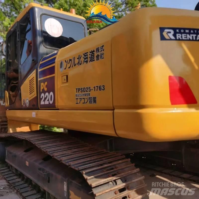 Komatsu PC 220-7 حفارات زحافة