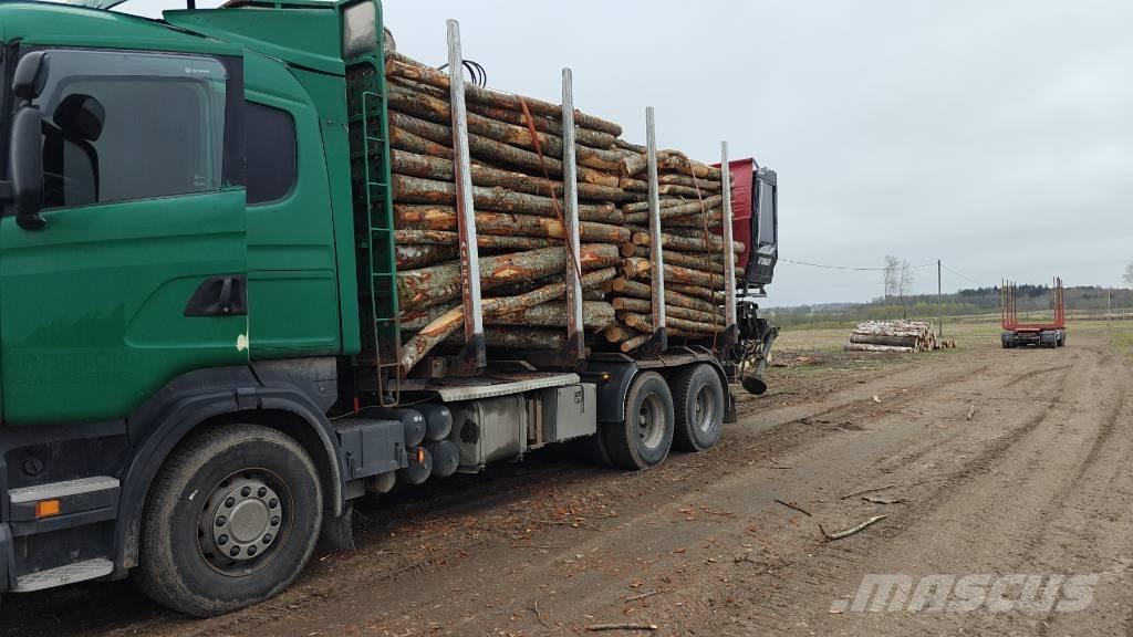 Scania G 480 شاحنات أشجار