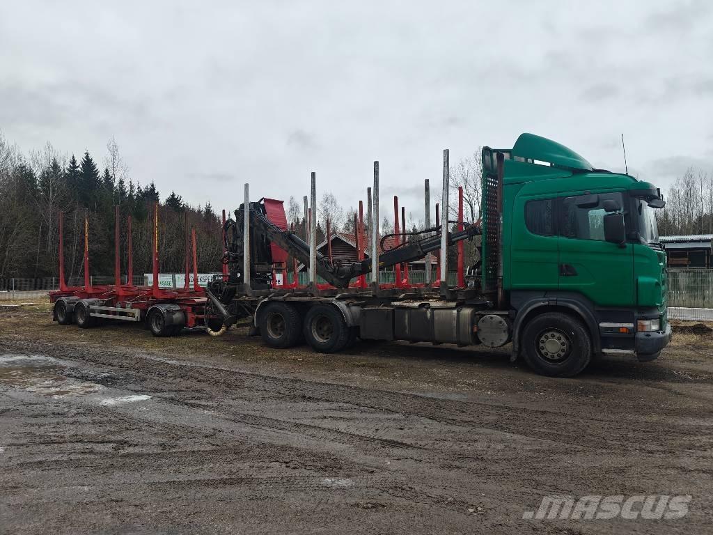 Scania G 480 شاحنات أشجار