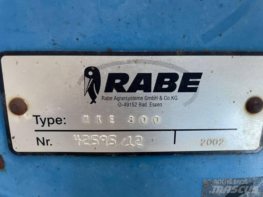 Rabe MKE 300 الكاسحات وقلابات التربة ذات المحركات