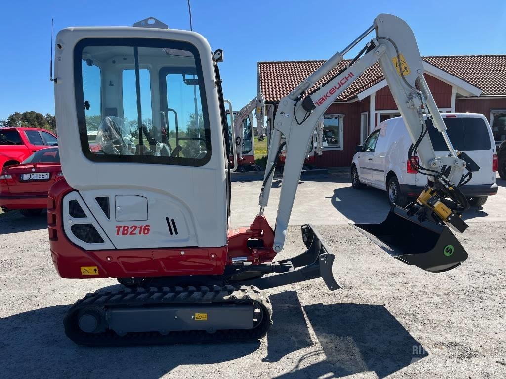 Takeuchi TB 216 A حفارات صغيرة أقل من 7 طن (حفارات صغيرة)