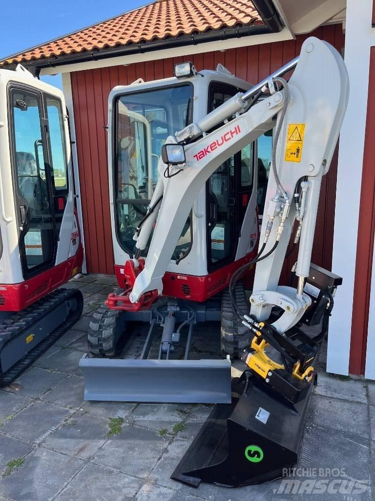 Takeuchi TB 216 A حفارات صغيرة أقل من 7 طن (حفارات صغيرة)