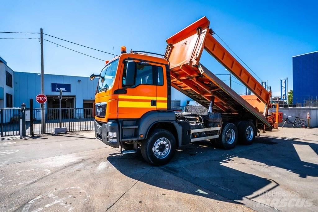 MAN TGS 33.360 BB شاحنات قلابة