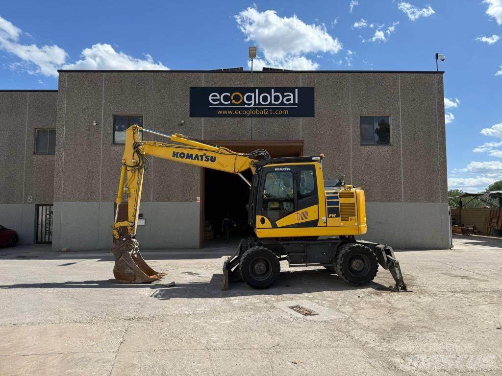 Komatsu PW 148-11 حفارات بعجل