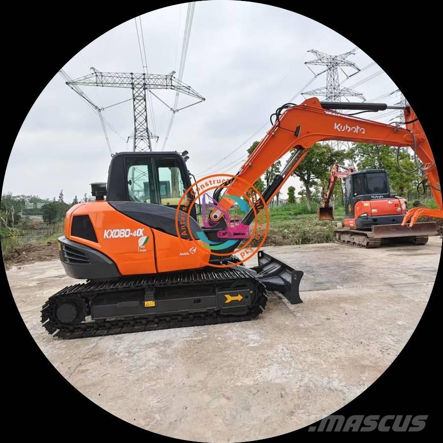 Kubota KX 80-4 حفارات وسط 7 طن - 12 طن