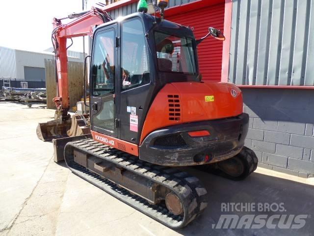 Kubota KX 080-4 حفارات وسط 7 طن - 12 طن