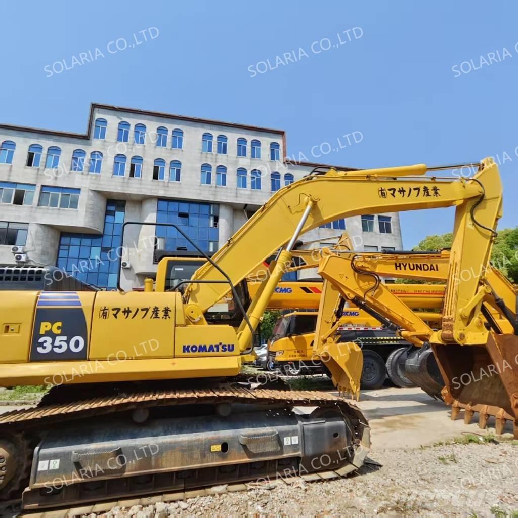 Komatsu PC 350-8 حفارات زحافة