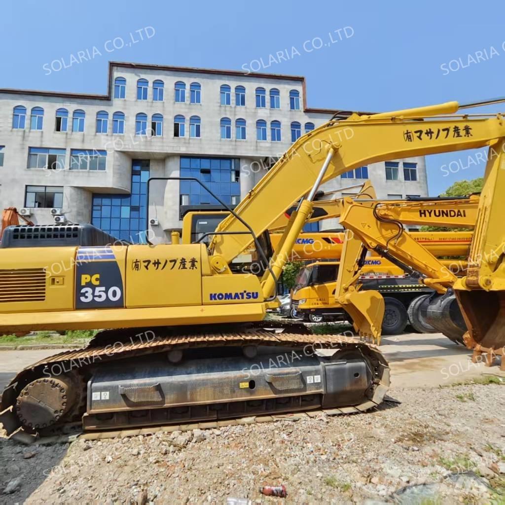 Komatsu PC 350-8 حفارات زحافة